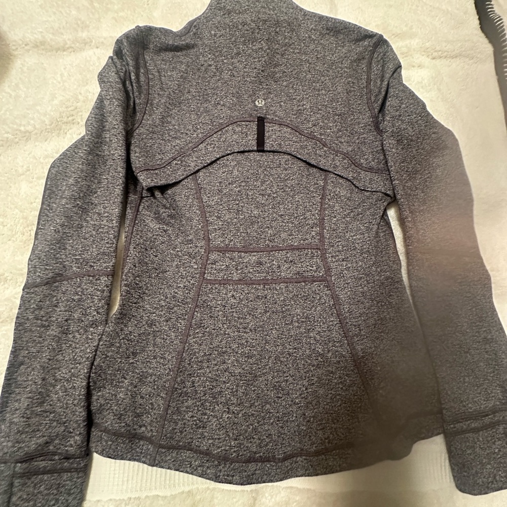 lululemon athletica Heathered Gray Jacket - Picture 2 of 2